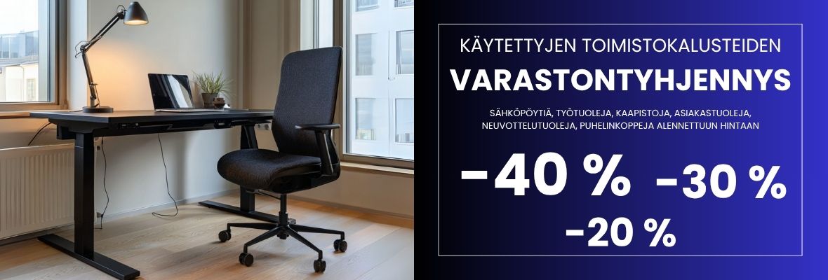 Käytetyt toimistokalusteet