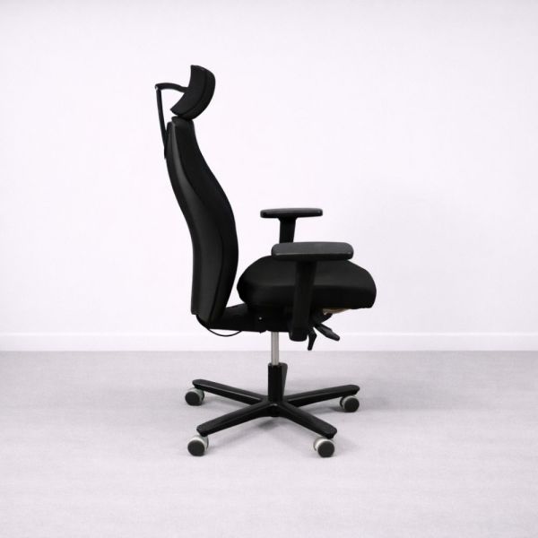 EFG Splice työtuoli, niskatuki – musta