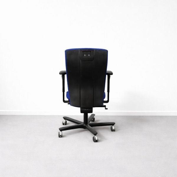 EFG Splice työtuoli, käsinojat – sininen