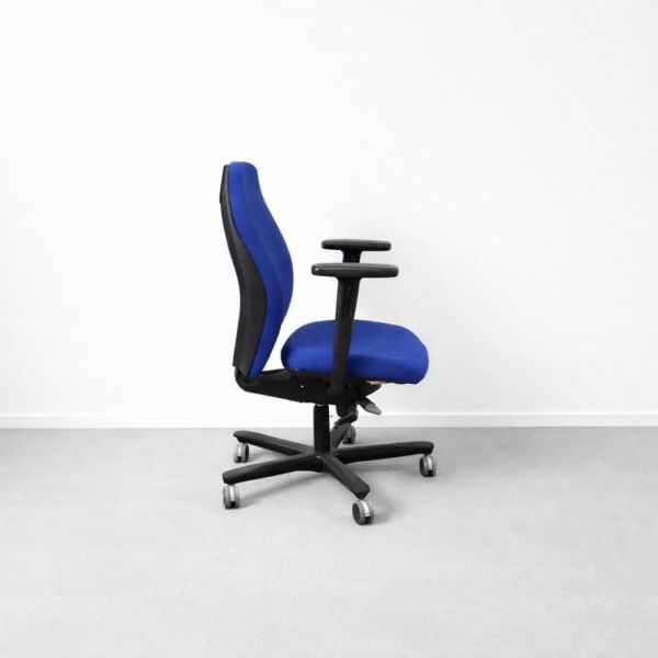 EFG Splice työtuoli, käsinojat – sininen