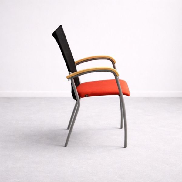 EFG tuoli – punainen/musta