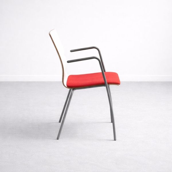 EFG tuoli – punainen/valkoinen