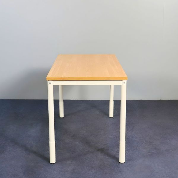 EFG työpöytä 120x60 cm - puu/valkoinen