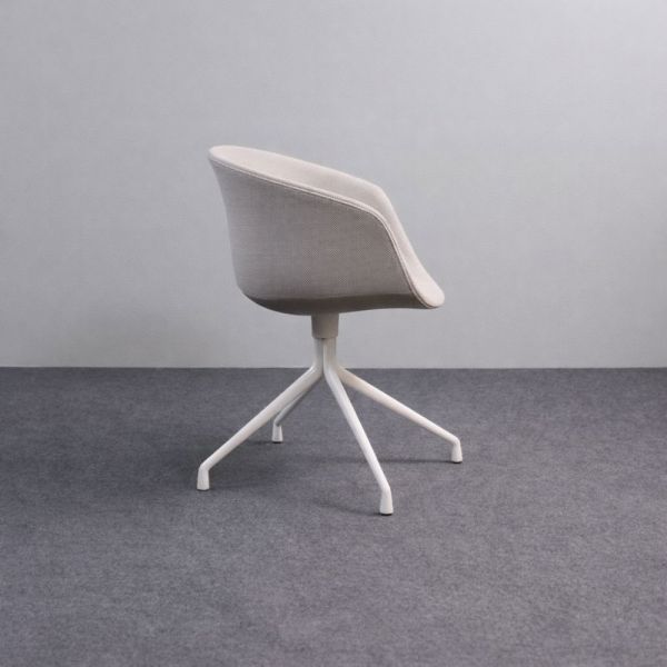 Hay About A Chair AAC 20 tuoli - vaaleanharmaabeige, valkoiset jalat
