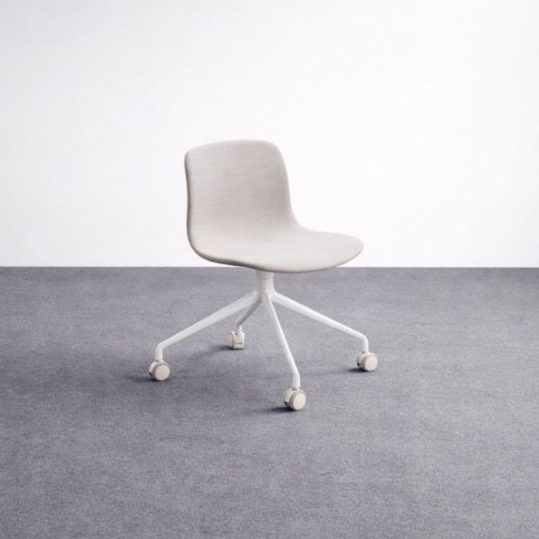 Hay About a chair AAC 14 työtuoli pyörillä – vaaleanharmaabeige / valkoinen