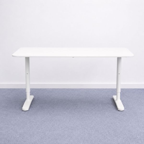 Ikea Bekant -neuvottelupöytä 160 x 80 cm, valkoinen