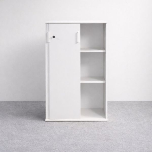 Kaappi 113,5 × 80 cm – valkoinen