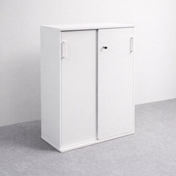 Kaappi 113,5 × 80 cm – valkoinen