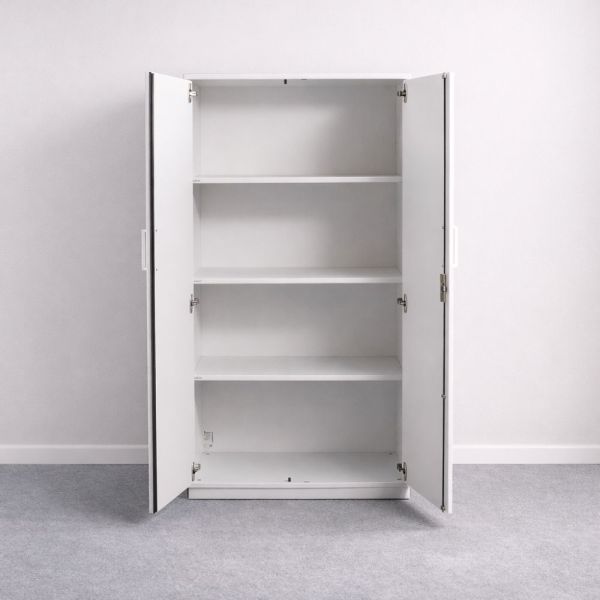 Kaappi 156 × 80 cm – valkoinen