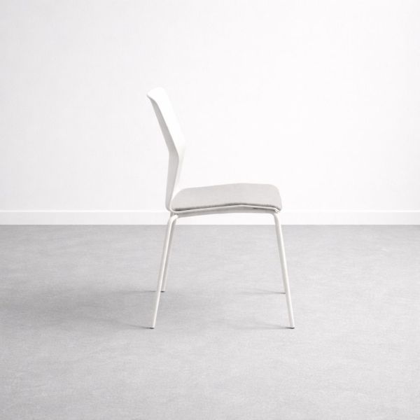 Kinnarps tuoli - vaaleanharmaa/valkoinen