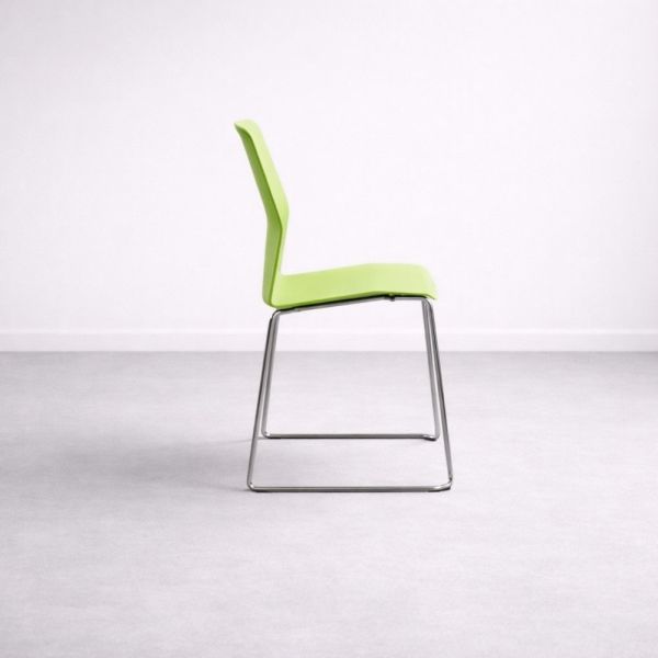 Kinnarps tuoli – vihreä/kromi