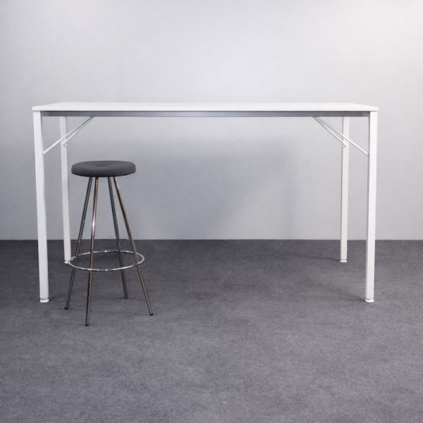 Martela Alku pystypöytä – valkoinen, 200 × 80 cm