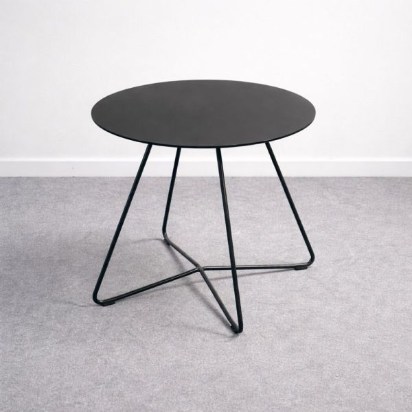 Martela Scoop sohvapöytä Ø60 cm – musta