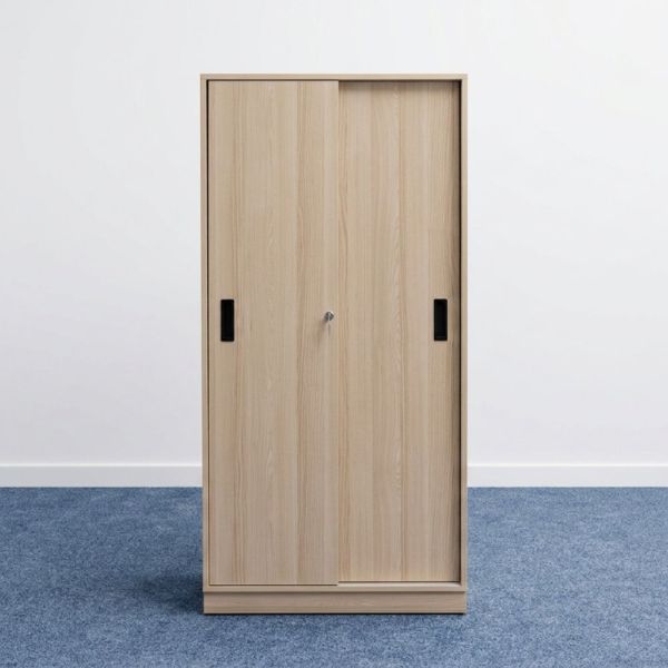 Narbutas vaatekaappi 186x80 cm – vaalea puu