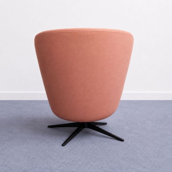 Normann Copenhagen Hyg-nojatuoli - lohenpunainen