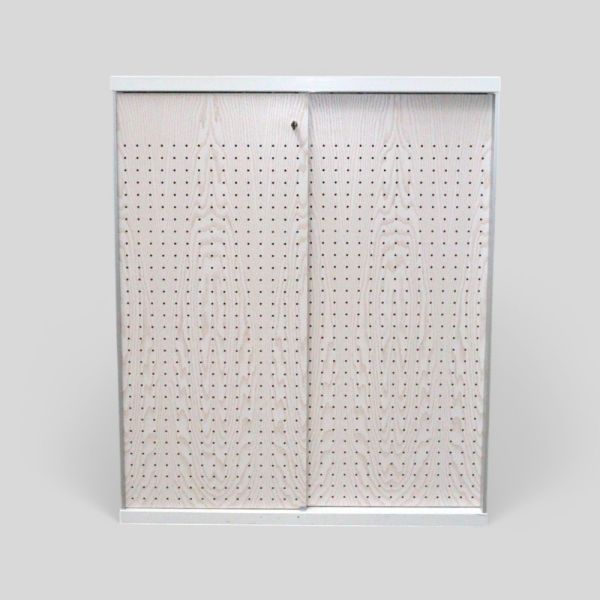 Martela Big -liukuovikaapisto 120x100x43 - vaalea puu