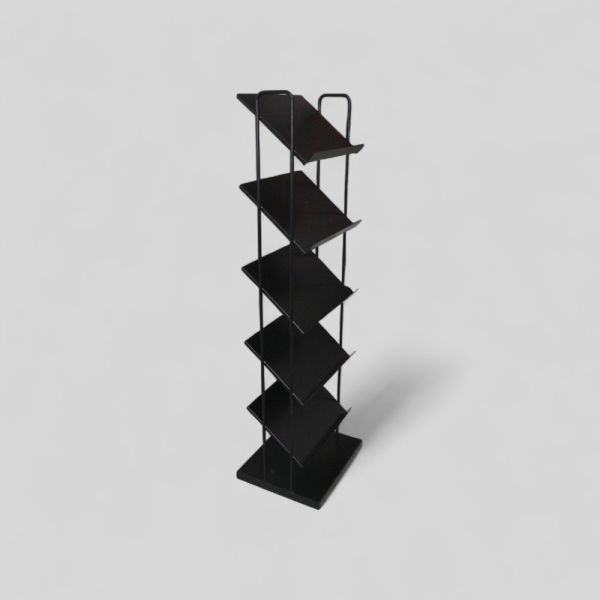 Lehtiteline 150x43x30 cm - musta