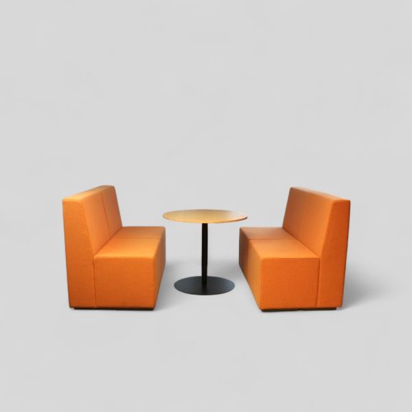 Oranssi modulisohvaryhmä 4 osaa