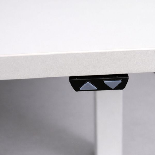 Sähköpöytä 120x80 cm - valkoinen