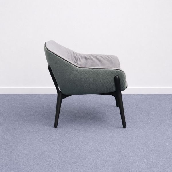 Sancal Nido -nojatuoli - vaaleanharmaa/vaaleanvihreä
