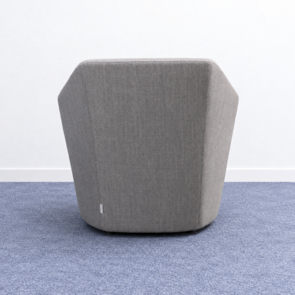 Tacchini Misura -nojatuoli - harmaa