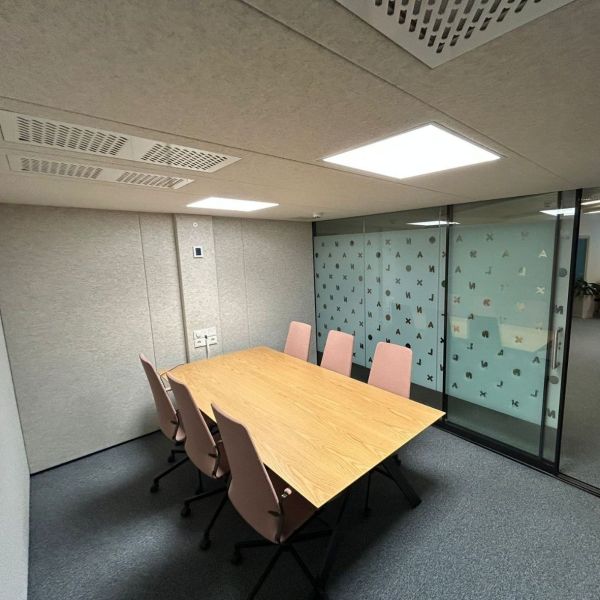 Vetrospace XXL äänieristetty työtila - musta/vaaleanharmaa