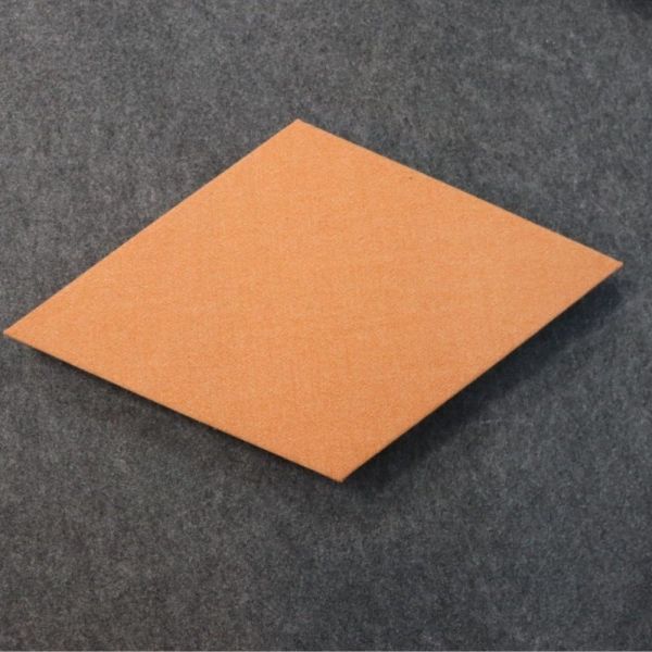 Zilenzio akustiikkalevy 71 × 41 cm – terrakotta / ruskea / harmaa