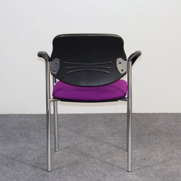 Asiakastuoli - violetti/musta