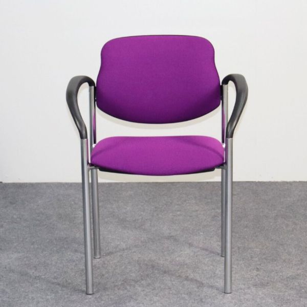Asiakastuoli - violetti/musta