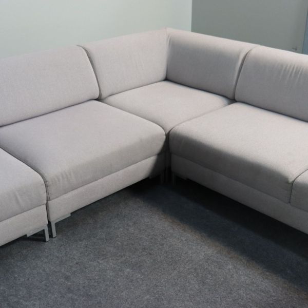 Kulmasohva 256 x 338 cm - harmaa