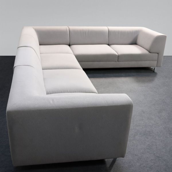 Kulmasohva 256 x 338 cm - harmaa