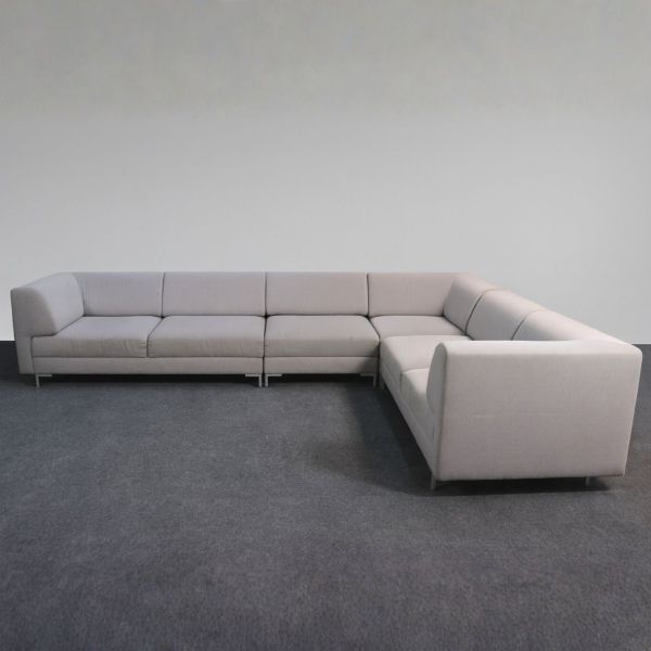 Kulmasohva 256 x 338 cm - harmaa