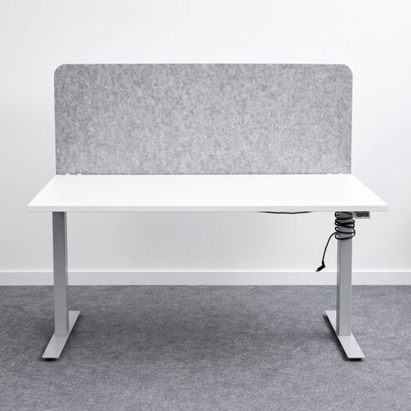 Pöytäsermi 160x59 cm - vaaleanharmaa