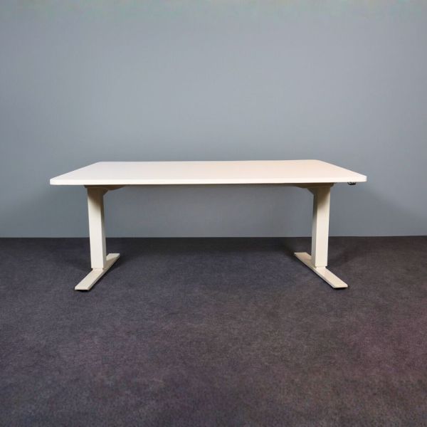 Sähköpöytä 177/140×80 cm – valkoinen