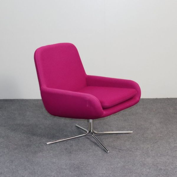 Softline Coco Swivel tuoli  –  fuksianpunainen