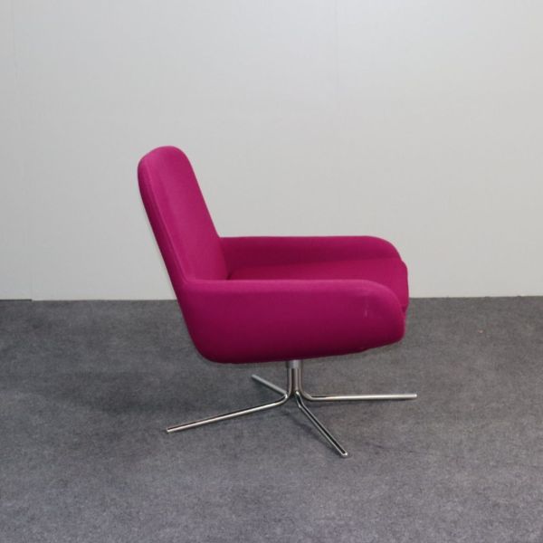 Softline Coco Swivel tuoli  –  fuksianpunainen