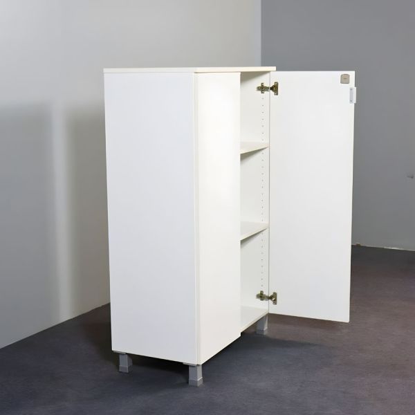 Toimistokaappi 127,5x80x42 – valkoinen