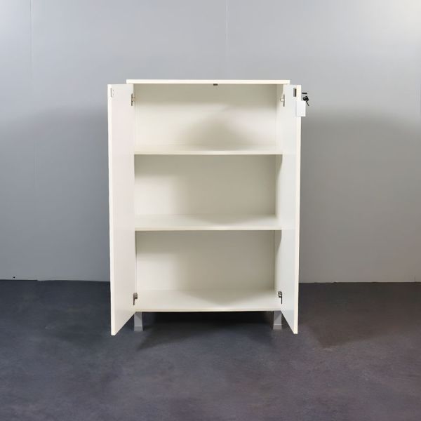 Toimistokaappi 127,5x80x42 – valkoinen