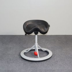 Backapp Smart satulatuoli - musta nahka