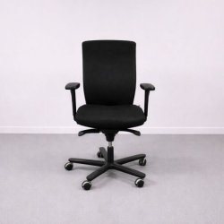 EFG Splice työtuoli, käsinojat – musta