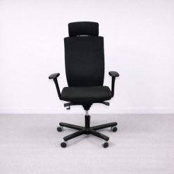 EFG Splice työtuoli, niskatuki – musta