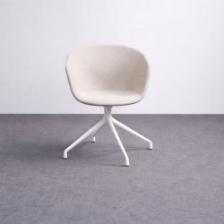 Hay About A Chair AAC 20 tuoli - vaaleanharmaabeige, valkoiset jalat