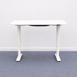 Ikea Bekant -sähköpöytä 120 x 80 cm, valkoinen