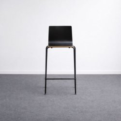 Isku baarituoli - musta