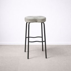 Kinnarps Frisbee -baarijakkara  – harmaa/musta