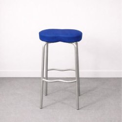 Kinnarps Frisbee -baarijakkara - sininen/harmaa