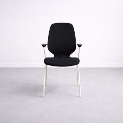 Kinnarps Monroe -tuoli – musta/valkoinen