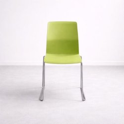 Kinnarps tuoli – vihreä/kromi