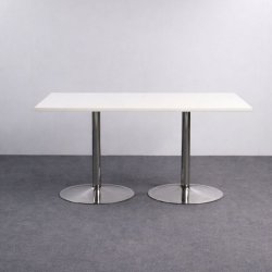 Martela Spot pöytä – valkoinen, 140 × 80 cm