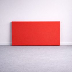 Martela pöytäsermi 120x65 cm - punainen